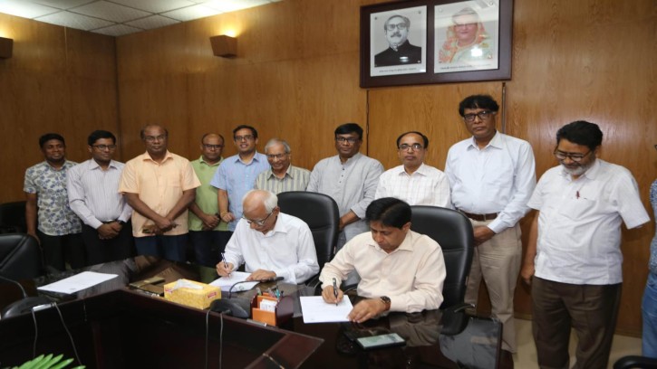রাবি ও ইবির মাঝে সমঝোতা স্মারক